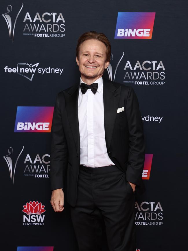 Damon Herriman attends the 2022 AACTA Awards. Picture: Brendon Thorne