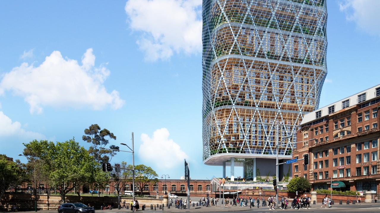 Sydney’s new Atlassian headquarters tower.