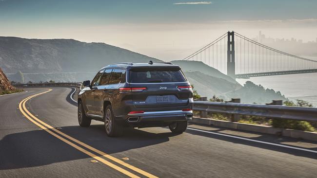 The new Grand Cherokee is bigger than before.