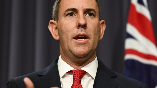 Federal Treasurer Jim Chalmers. Picture: NewsWire / Martin Ollman