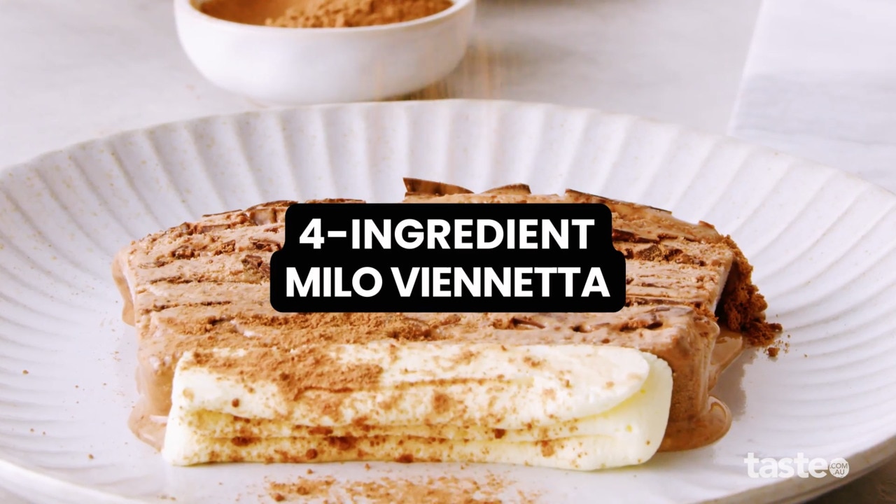 4-ingredient Milo 'Viennetta'