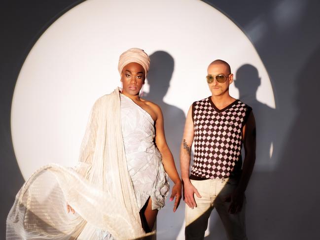 Electric Fields - vocalist Zaachariaha Fielding and keyboard player and producer Michael Ross - to represent Australia at the 2024 Eurovision Song Contest. PIcture: Morgan Sette