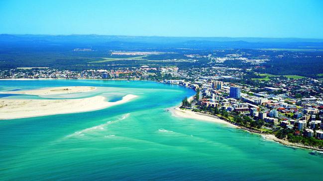 Aerials Caloundra, Sunshine Coast (pic/ProMedia).