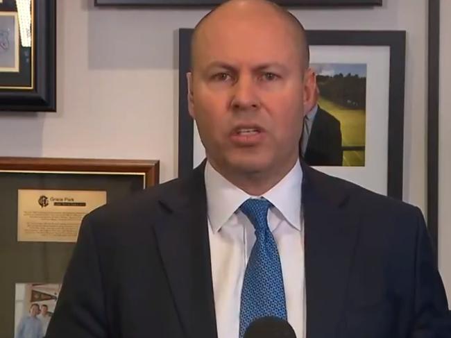 Josh Frydenberg on Sunrise on Friday morning.