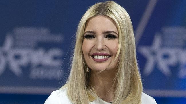 Ivanka Trump has announced plans to work from home following a meeting with Peter Dutton, who has tested positive to coronavirus. Picture: AP/Jose Luis Magana