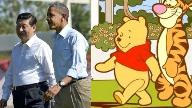 Xi Jinping is concerned about comparison between his gait and that of Winnie the Pooh.