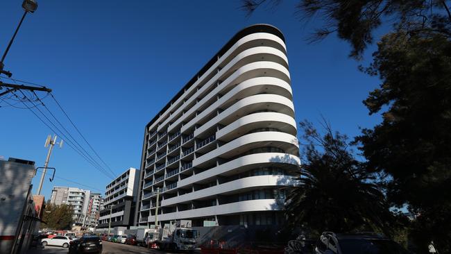 Apartments at Charles St, Canterbury. Picture: Justin Lloyd.