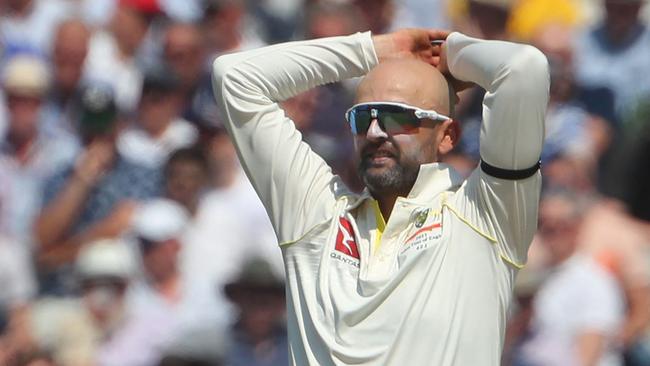 Australia's Nathan Lyon. Picture: AFP