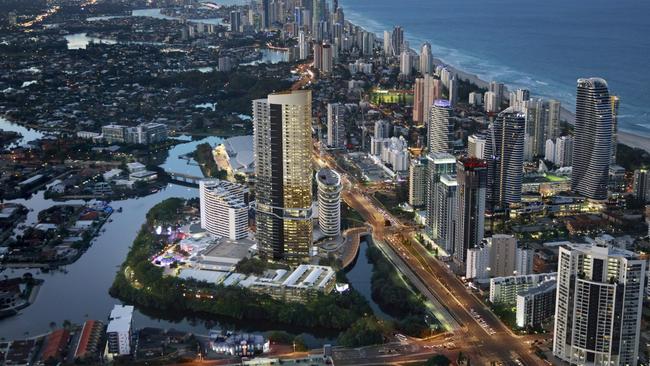 Broadbeach island is undergoing a major change.