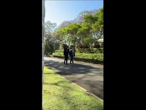 Premier Steven Miles visits Government House