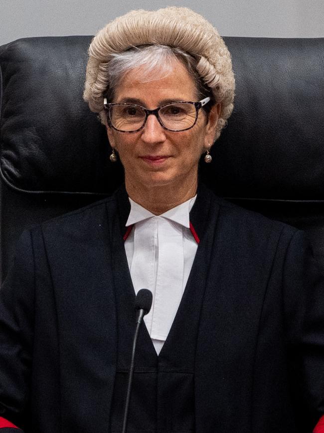 Justice Sonia Brownhill. Picture: File