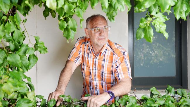 Dr Philip Nitschke at his Gilberton house.