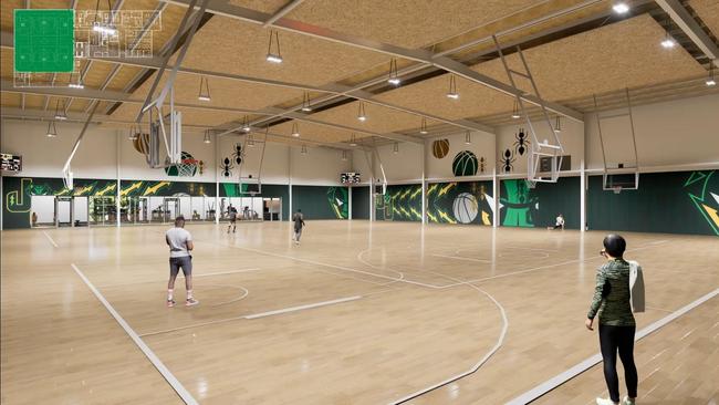 The Tasmania JackJumpers’ high performance centre development application has been advertised by the Kingborough Council. Picture: Supplied