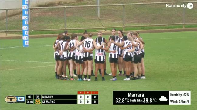 Replay: Palmerston v St Mary's - NTFL Women's Premier League Round 8