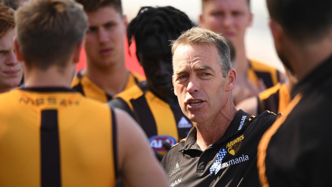 Alastair Clarkson had a go at Brett Ratten after their loss to the Saints. Photo: Matt Roberts/AFL Photos/via Getty Images.