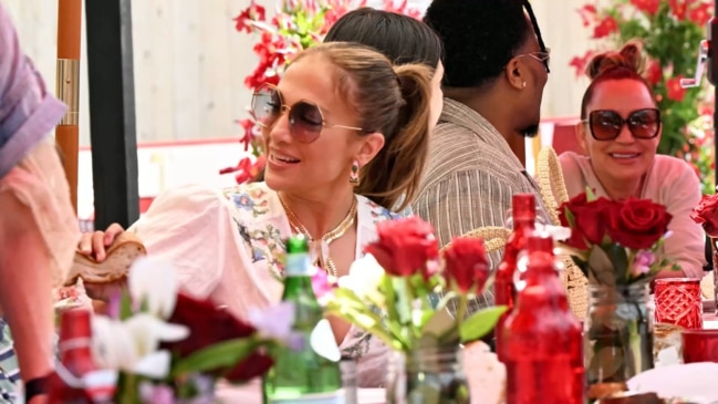 Jennifer Lopez shows off lavish solo birthday party