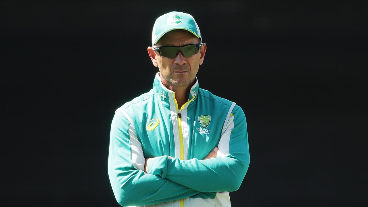 Former Australian head coach Justin Langer.