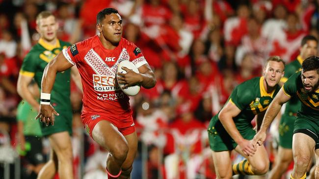 Tevita Pangai Jr will have to choose between Origin and Tonga. Picture: Anthony Au-Yeung