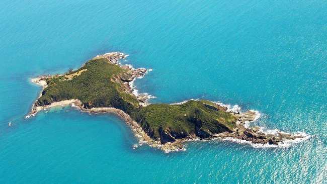 Wedge Island from the air. Picture: Contributed