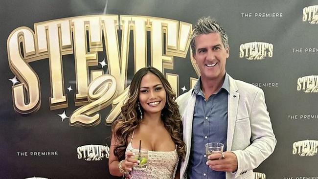 Former Essendon star Ricky Olarenshaw and his ex-wife Saranitha have been engulfed by a sex crime scandal in Bali. Picture: Facebook