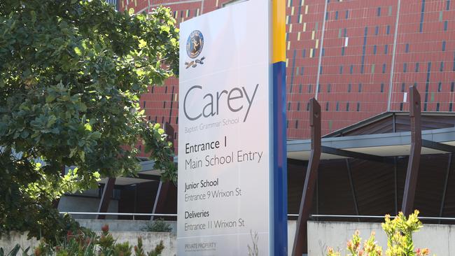 Carey Baptist Grammar Principal Jonathan Walter says the school’s teachers are its ‘most valuable assets’. Picture: David Crosling