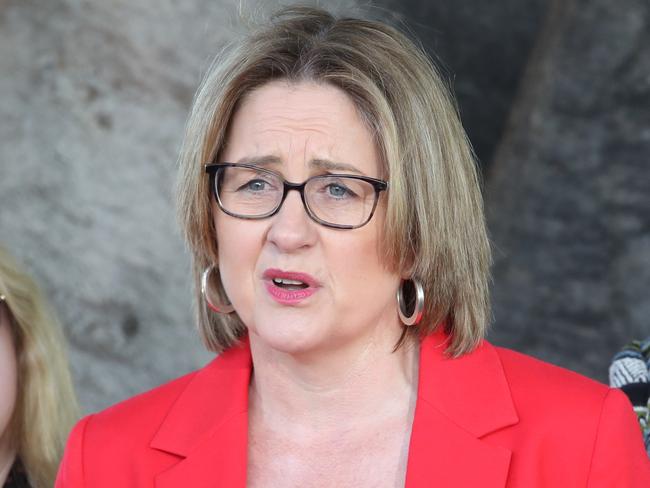 The poll results are a major blow to Premier Jacinta Allan. Picture: David Crosling