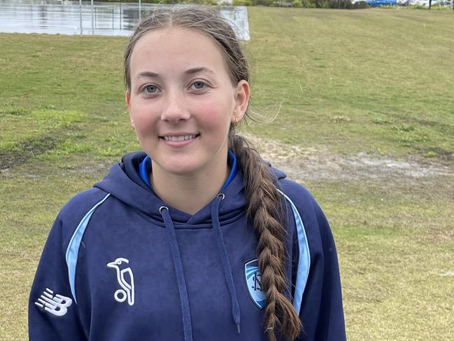 Lucy Pearce of the Greater Hunter Coast U18s girls. Picture: Contributed