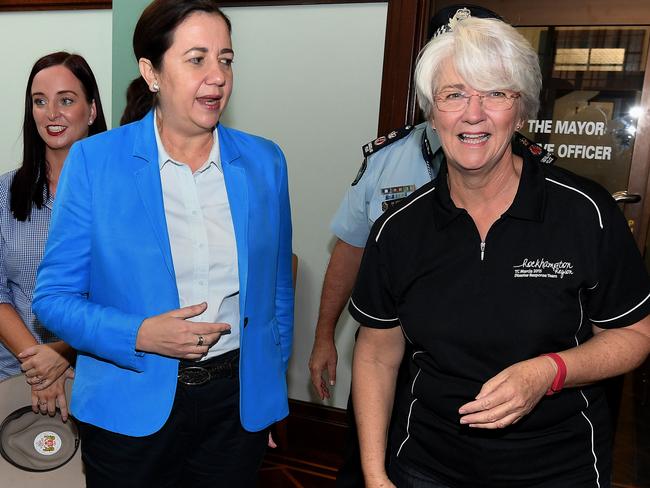 Queensland Premier Annastacia Palaszczuk backed Rockhampton Mayor Margaret Strelow for preselection, but she failed to win the nomination of the Labor Party. Picture: AAP Image/Dan Peled