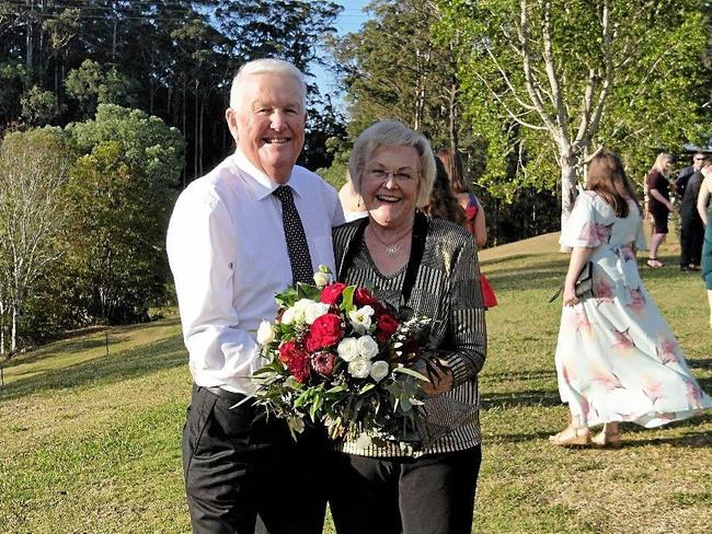 LOVED: David and Margaret Anderson. Son Chris says this was the last photo taken of his father and "he just loved it”. Picture: Contributed