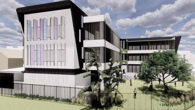 Artist impression of the Darling Point Special School's proposed redevelopment.