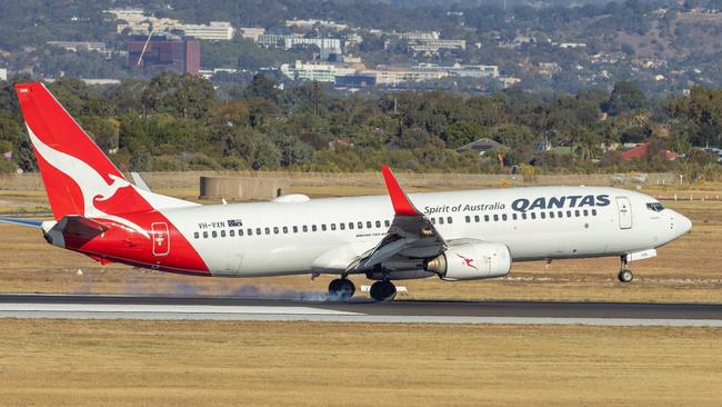 ADELAIDE, AUSTRALIA - NCA NewsWire Photos - MAY 01 2024: ADELAIDE AIRPORT PLANE GENERICS. Picture: NCA NewsWire / Ben Clark