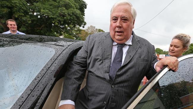 Clive Palmer’s $250m ‘rescue package’ may be hit by weak coal demand. Picture: Lyndon Mechielsen