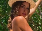 Influencer Georgia Steel has risked a jail sentence with this topless photo. Picture: Instagram.