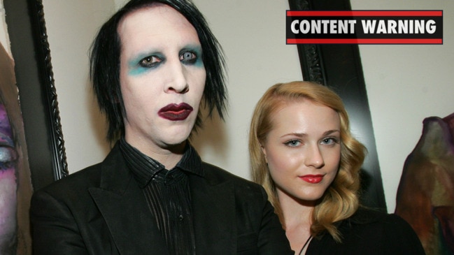 Evan Rachel Wood accuses Marilyn Manson of sexual abuse on camera