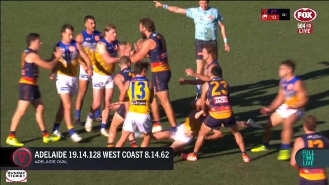 Rachele runs riot as Crows thump Eagles