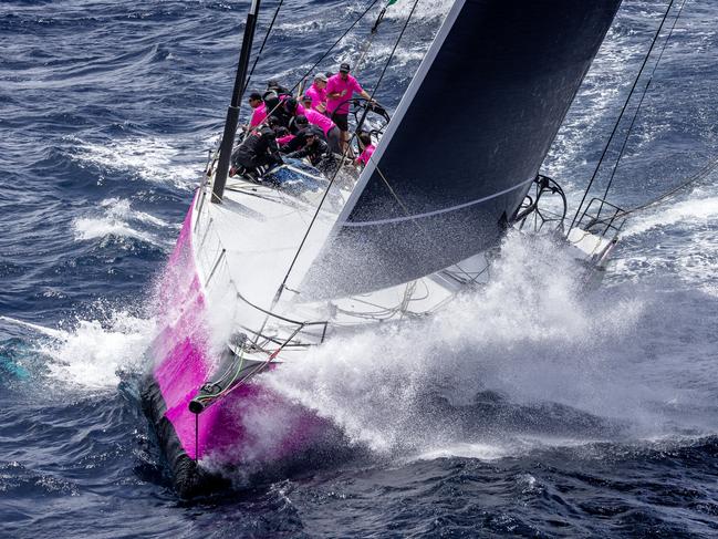 Stefan Racing during the 2021 Sydney to Hobart Yacht Race. Picture: ROLEX/Andrea Francolini