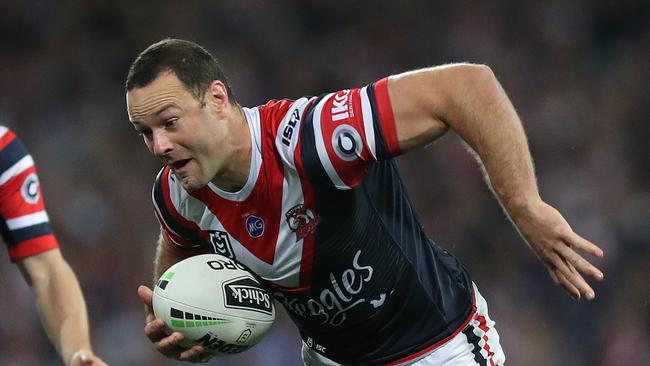 Roosters Boyd Cordner during the Sydney Roosters v Melbourne Storm NRL Preliminary Final at the SCG. Picture: Brett Costello