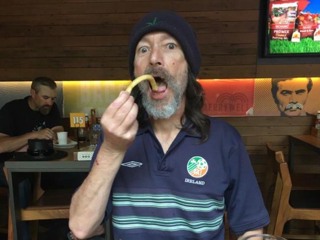 Mr Clarke left the hospital without his wallet and phone. Picture: Supplied.