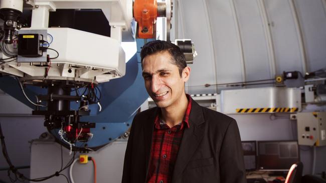 Mr Alsaberi is working on another supernova remnant project. Picture: Sally Tsoutas