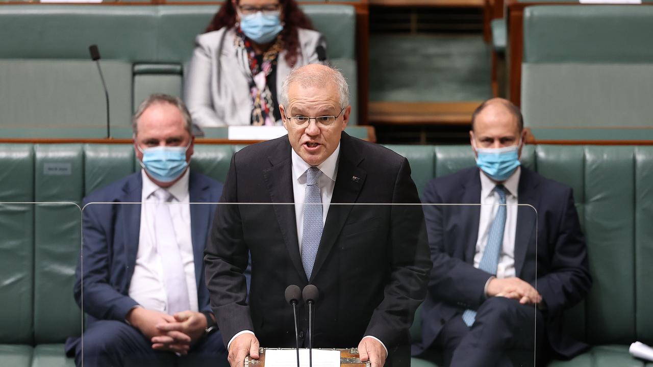 Prime Minister Scott Morrison has had a chaotic week. Picture: NCA NewsWire / Gary Ramage