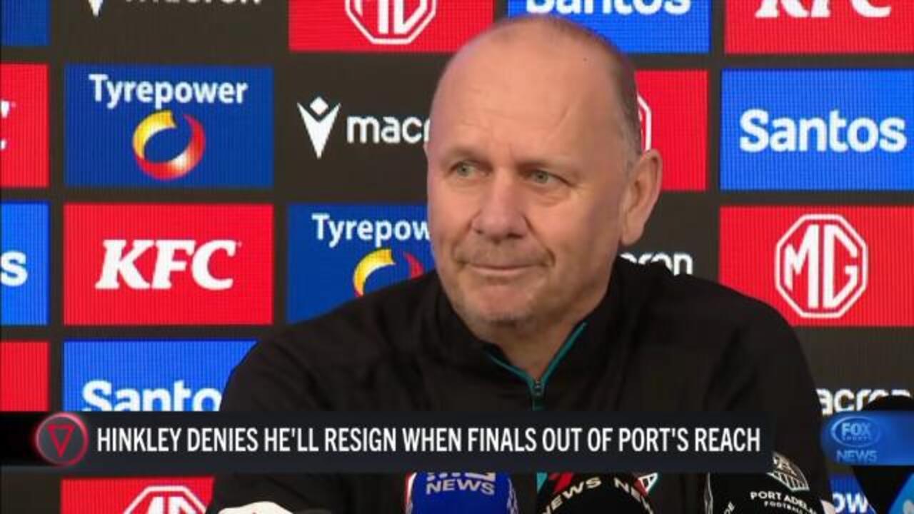 Hinkley denies he'll resign mid-season