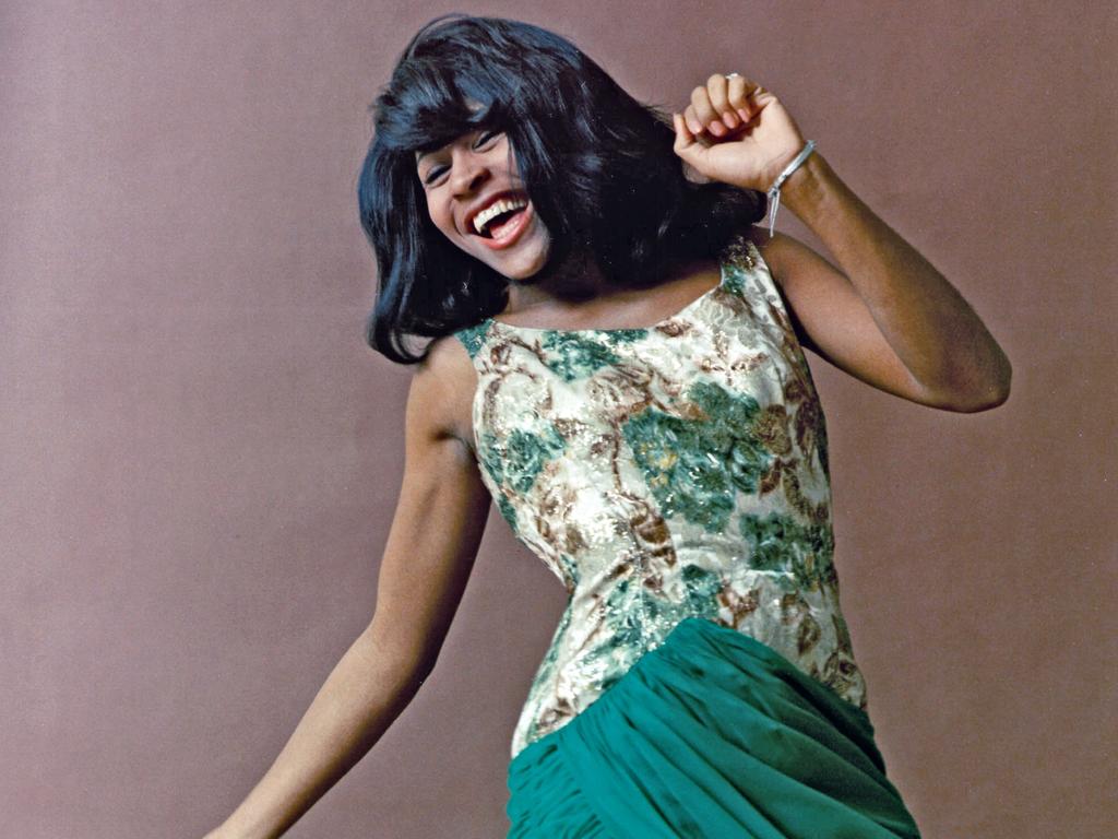 Tina Turner, in 1964, thrilled fans for decades with her incredible voice and powerful stage presence. Picture: Getty Images