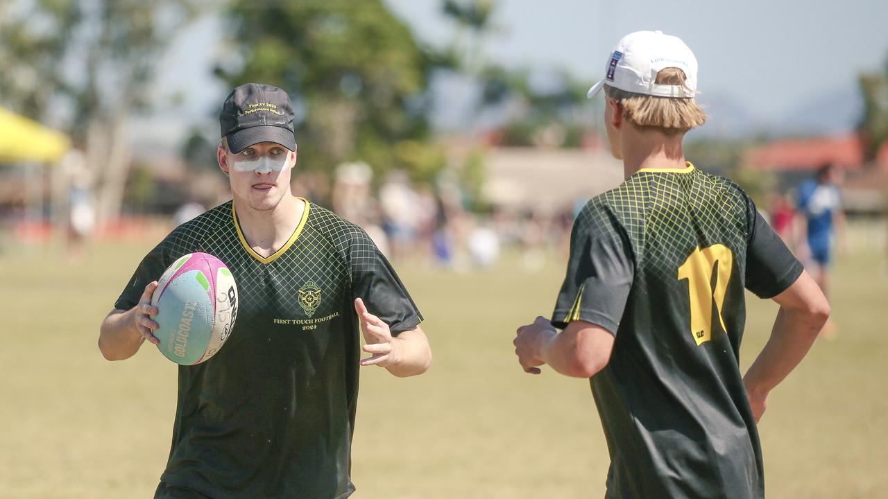 St Laurence's V St Josephs at the 2024 Gold Coast Titans All Schools Touch Football Picture: Glenn Campbell