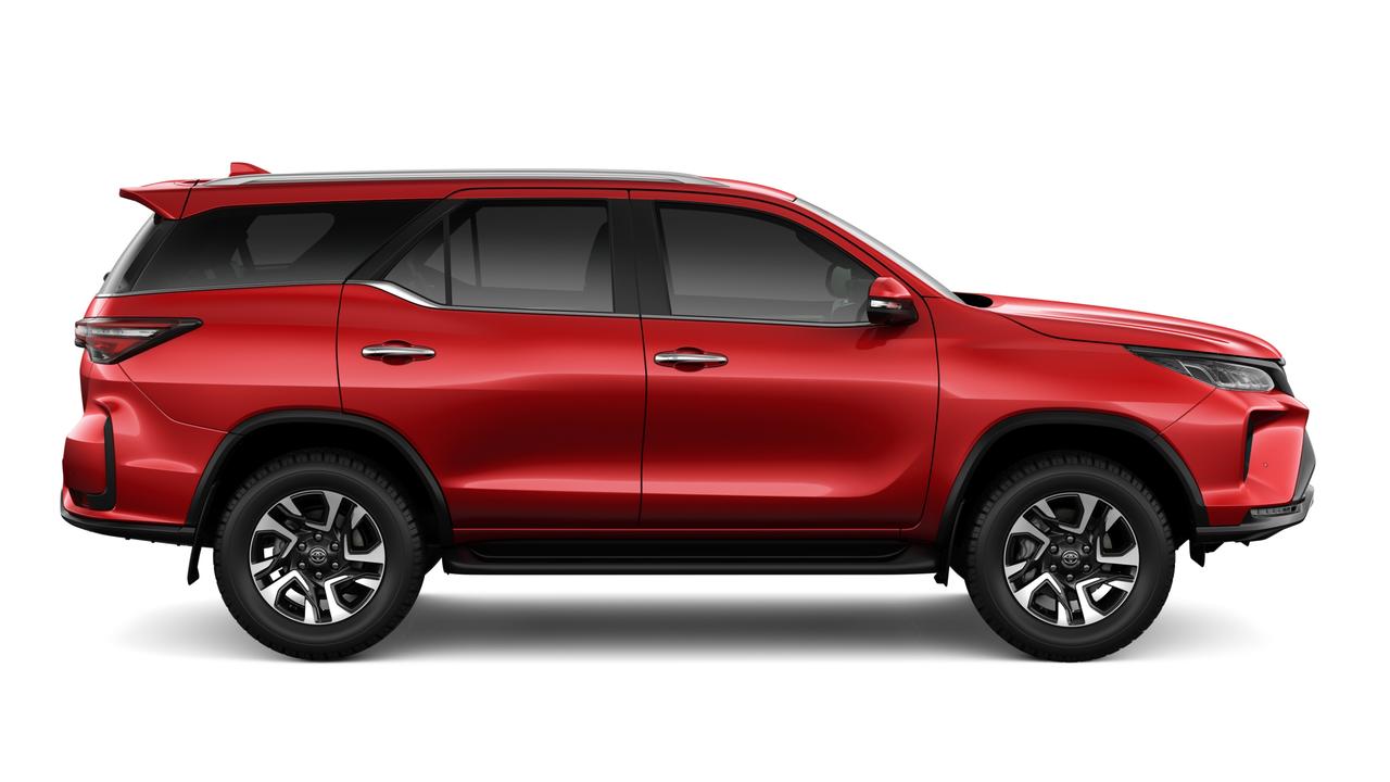 Revised styling gives the Fortuner more modern appeal.