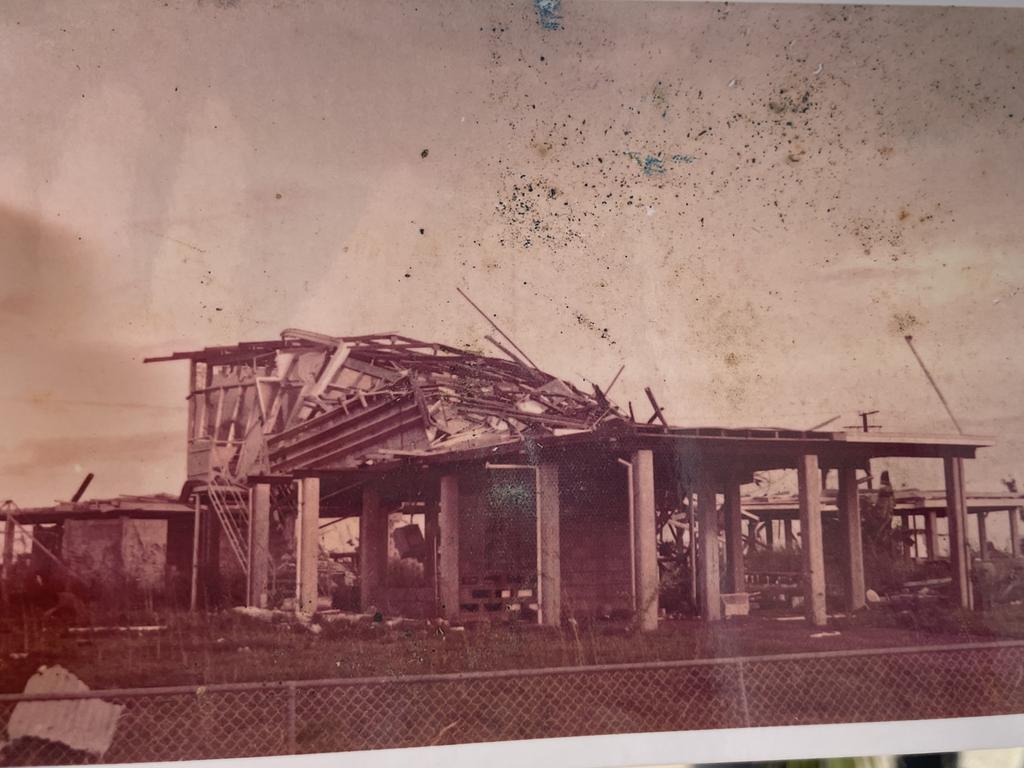 Pictures taken by Peter Haigh after Cyclone Tracy in 1974