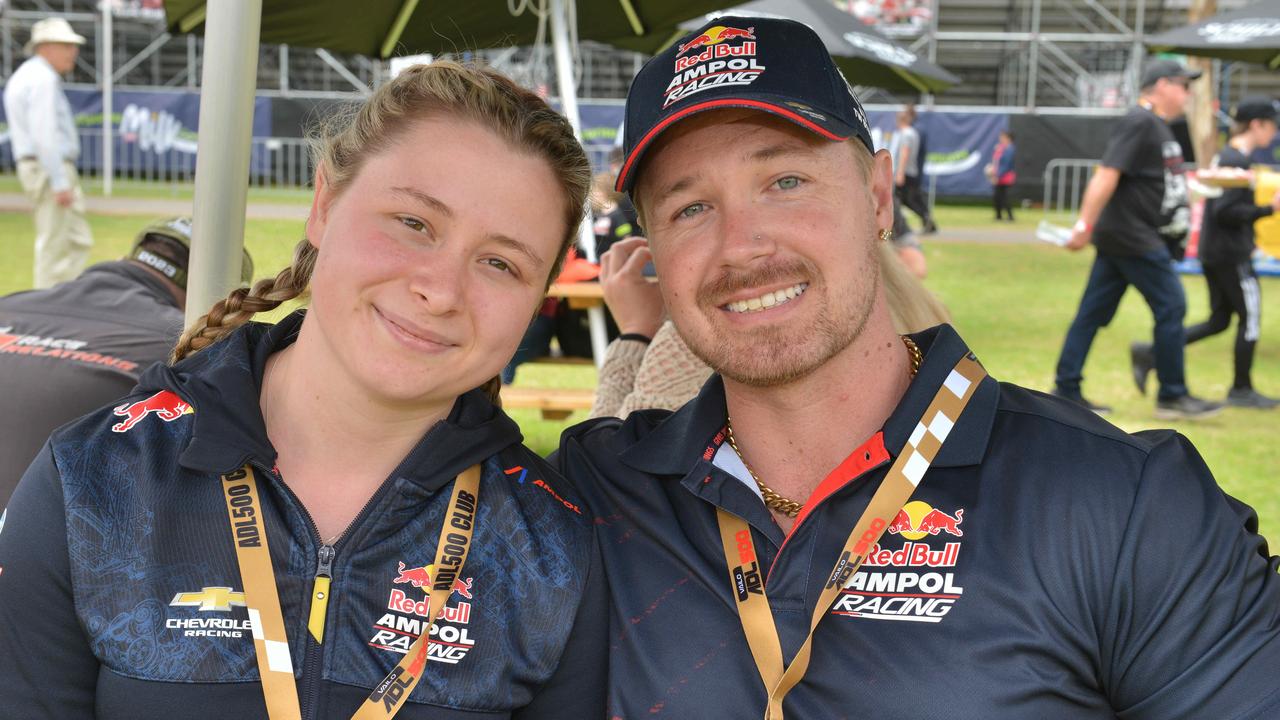 Fans at the Vailo Adelaide 500. Picture: Brenton Edwards