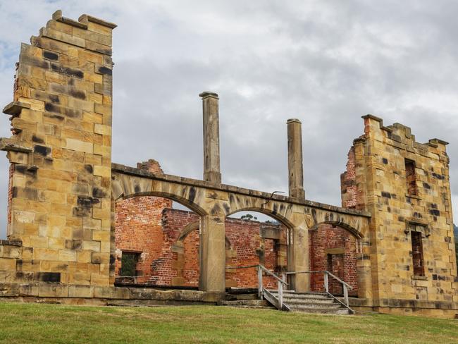 ESCAPE: Tasmania, June 3 Ruins of  old  jail hospital at Port Arthur Historic Site in Tasmania, Australia Picture: Istock