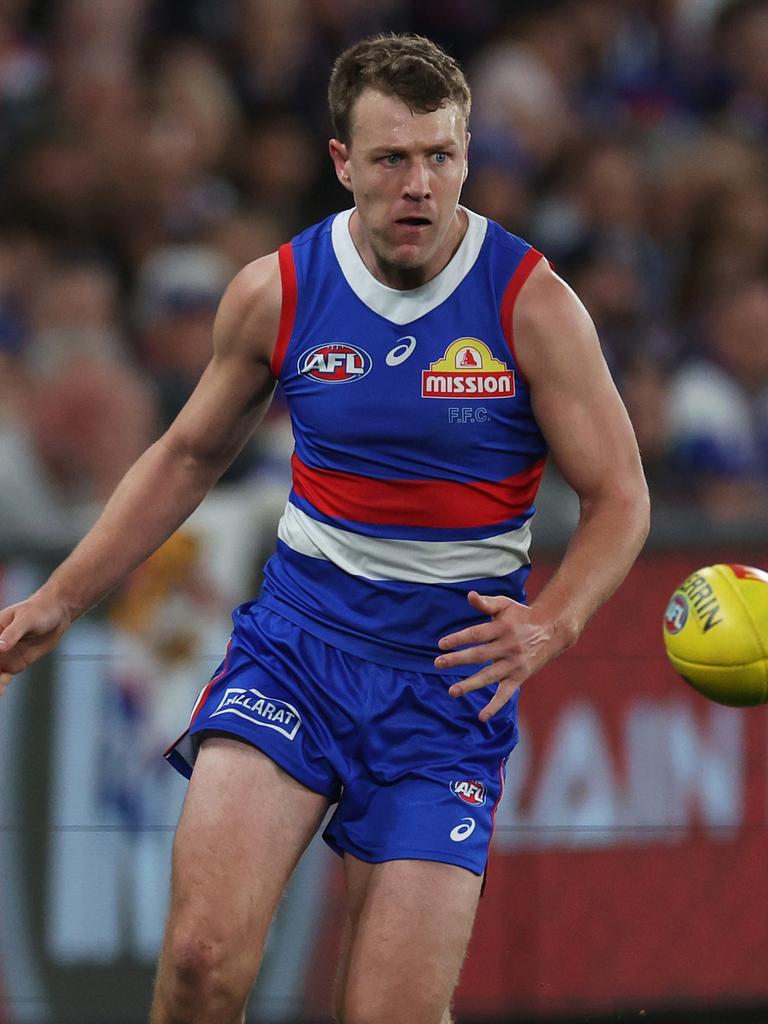 Jack Macrae has found himself on the outer at the Western Bulldogs. Picture: Daniel Pockett/Getty Images.