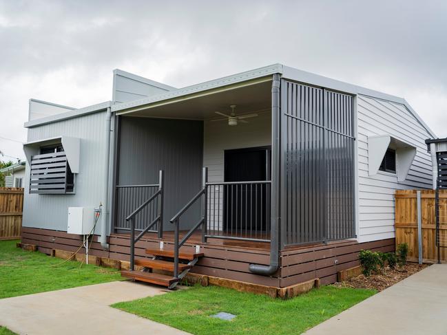 The Premier came to Bundaberg to announce the newest modular homes.