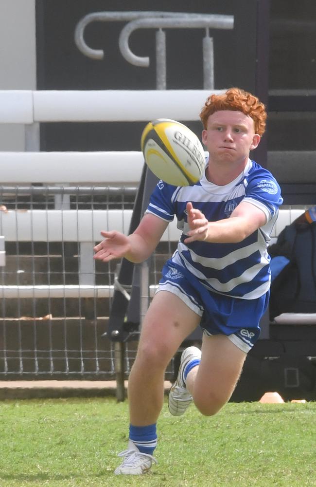 QLD Rugby Union State Championships (17-18 years boys) at the Townsville Sports Precinct. Friday May 23. Northern against Peninsular. Picture: Evan Morgan